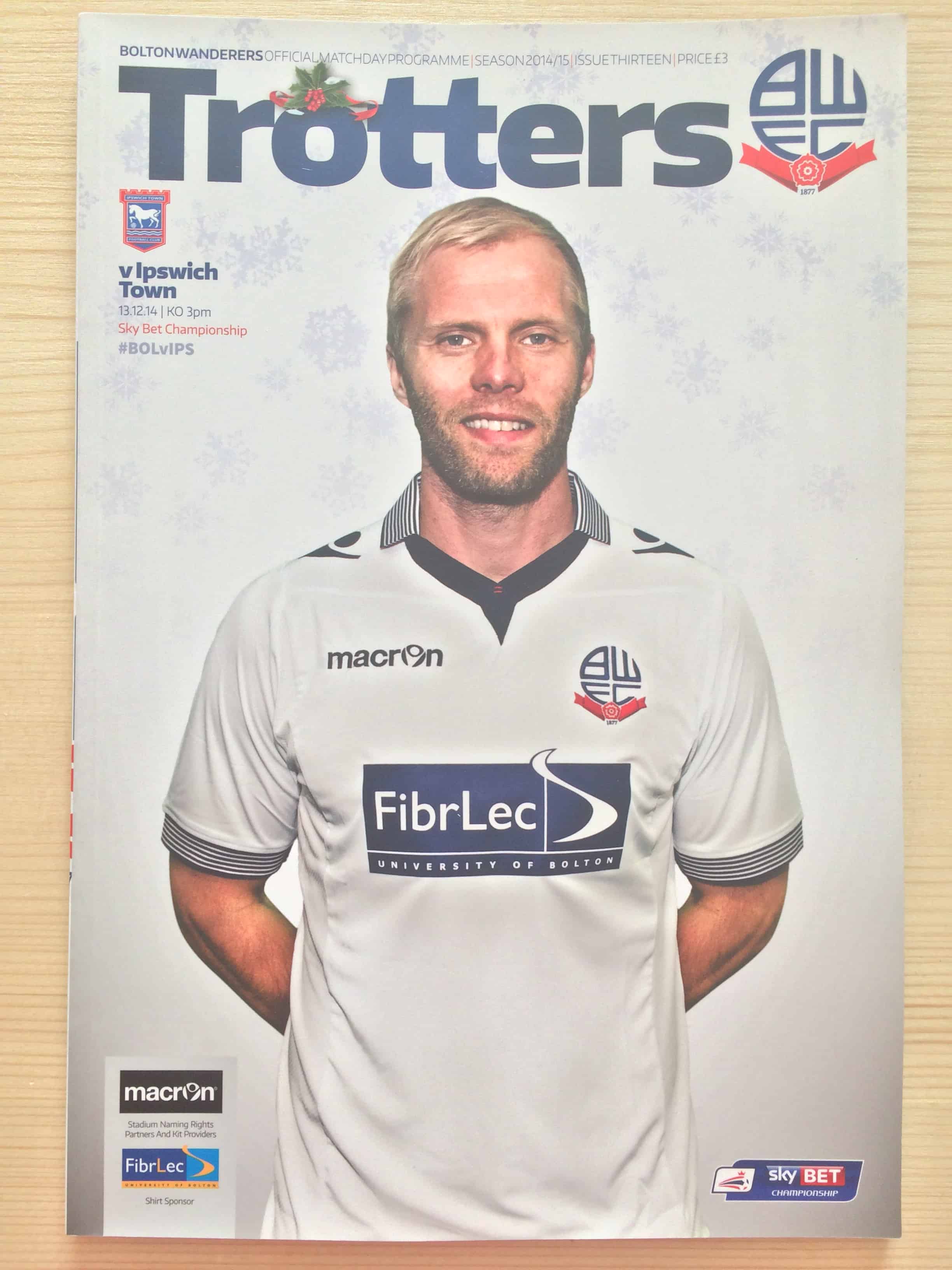 Bolton Wanderers FC v Ipswich Town FC